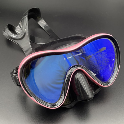 Маска против замъгляване за гмуркане за възрастни, професионална екипировка за гмуркане с шнорхел със силиконов материал, очила, маска, оборудване