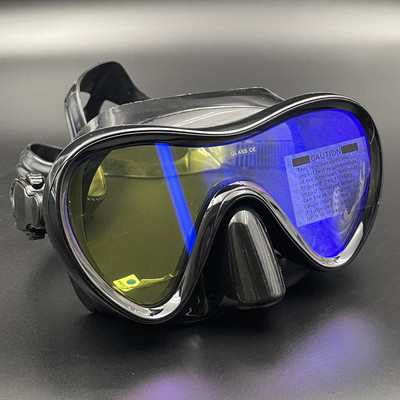 Маска против замъгляване за гмуркане за възрастни, професионална екипировка за гмуркане с шнорхел със силиконов материал, очила, маска, оборудване