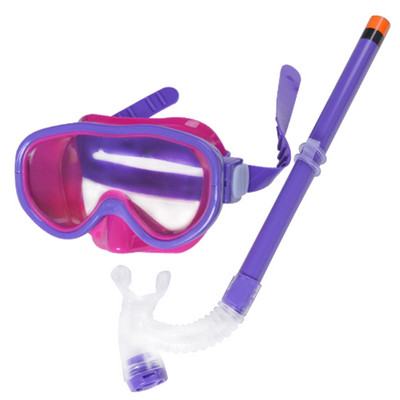 Gyermek búvár készlet, búvármaszkok Snorkeling készlet páramentes búvármaszkok szemüvegek könnyű légzőcsővel lányoknak fiúknak