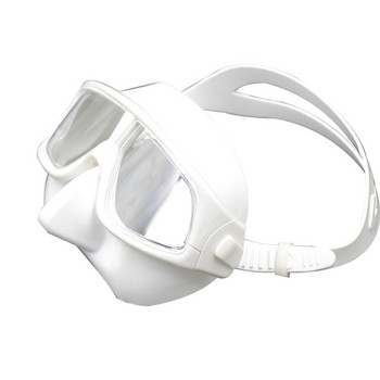 Маска за гмуркане с шнорхел с маска за гмуркане от закалено стъкло с регулируема каишка против замъгляване
