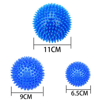 Pet Dog Toys Cat Puppy Sounding Toy Polka Squeaky Tooth Cleaning Ball TPR Training Pet Teeth Chewing Toy Thorn Balls Аксесоари