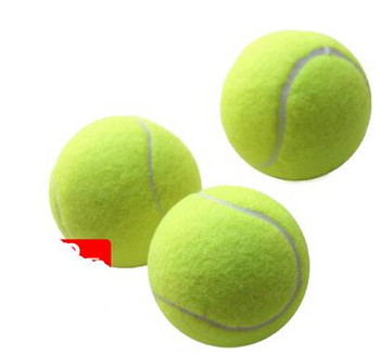 Suzakoo Τρεις τμχ μπάλα τένις υψηλής ελαστικότητας για προπόνηση αρχαρίων
