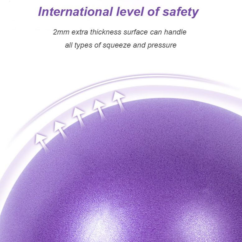 Мини топка за йога 25 CM Пилатес Balance Core Ball Оборудване за упражнения Тренировка Anti-burst Gym Sport