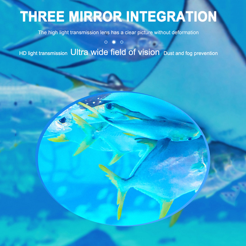 Плувни очила за гмуркане с шнорхел против изтичане на гмуркане за възрастни с регулируема каишка за жени и мъже