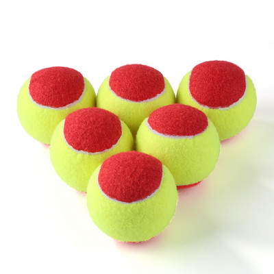 1/6 db gyakorló teniszlabdák edzőlabdák gumi baseball-labdák Squishy gyakorló baseball-labdák kezdő gyermek vagy felnőtt edzéshez