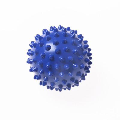PVC 7,5 см топка за йога с шипове Спортна масажна топка Топка за масаж на краката Spiny Grip Ball Gym Fascia Ball Relaxation Decompression Ball