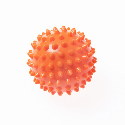 PVC 7,5 см топка за йога с шипове Спортна масажна топка Топка за масаж на краката Spiny Grip Ball Gym Fascia Ball Relaxation Decompression Ball