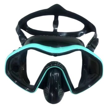 QYQ Snorkeling Scuba Diving Mask Γυαλιά δωρεάν κατάδυσης Φούστα σιλικόνης Πανοραμική μάσκα κατάδυσης για ενήλικες Κολύμβηση κολύμβηση με αναπνευστήρα