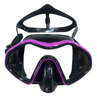 QYQ Snorkeling Scuba Diving Mask nemokami nardymo akiniai Silikoninis sijonas Panoraminė nardymo kaukė suaugusiems Plaukimas Nardymas