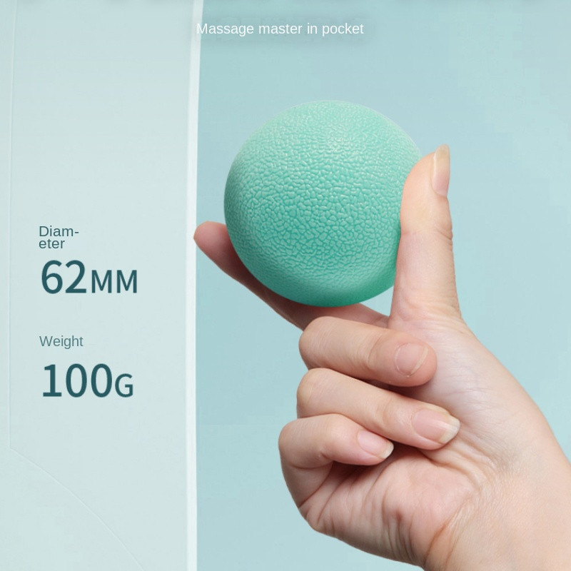 TPE Масаж Йога Фитнес За Фитнес Топка Медицински Упражнения Фъстъци Фасция Ролър Задно Крако Релакс Мускули Рамо Шия Твърди 6 см