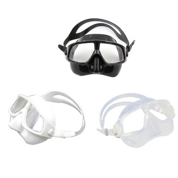 N0HA Wide View Snorkel Mask Anti-fog Tempered Glass Diving Mask Πρακτική μάσκα κατάδυσης με αναπνευστήρα με ρυθμιζόμενο λουράκι για ενήλικες