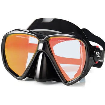 EXP VISION Professional Diving Mask, Snorkeling and Scuba Free Diving Mask, Adult Snorkeling Mask with Tempered Glasses