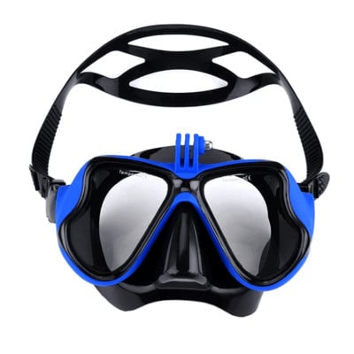 Професионална подводна маска Камера Маска за гмуркане Очила за плуване Шнорхел Държач за камера за гмуркане за GoPro