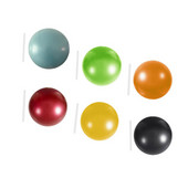 Kisméretű Pilates Ball Anti Burst 9 hüvelykes Heavy Duty Ball Jóga labda edzéshez Nyújtás Otthoni Edzőterem Egyensúly javítja az egyensúlyt