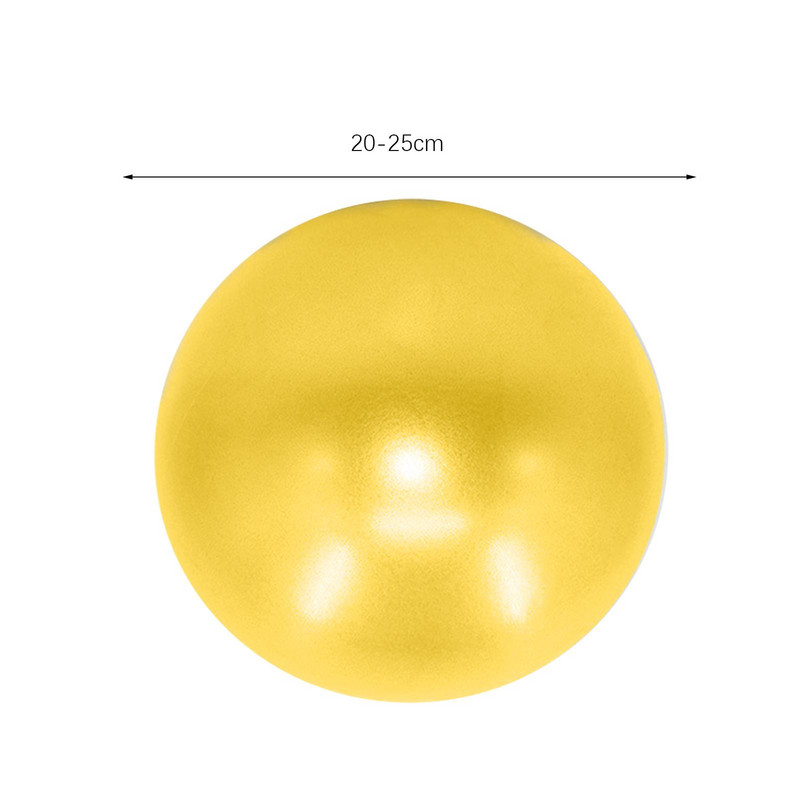 Малка топка за пилатес Anti Burst 9 инча Heavy Duty Ball Йога топка за тренировка Разтягане Домашна фитнес зала Баланс Подобрява баланса