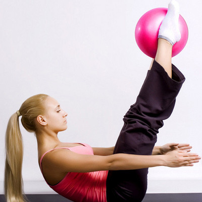 Фитнес 20 см йога топка Utility Йога топки Пилатес Баланс Спорт Взривозащитени топки Гладък масаж Обучение Упражнение Йога Фитнес зала