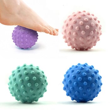 Ανθεκτικό TPE Spiky Ball Massage Trigger Point Sport Fitness Hand Foot Pain Reliever Plantar Fasciitis Reliever Μπάλες Hedgehog 4,5cm