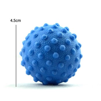 Ανθεκτικό TPE Spiky Ball Massage Trigger Point Sport Fitness Hand Foot Pain Reliever Plantar Fasciitis Reliever Μπάλες Hedgehog 4,5cm