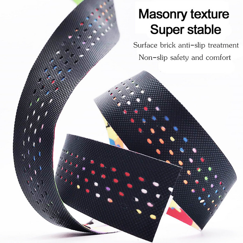 1 чифт Лента за кормилото на шосеен велосипед Аксесоари за велосипеди Колоездене Мек PU EVA против хлъзгане MTB Bike Bar Tape Лента за ръкохватка за абсорбиране на удари