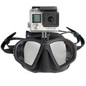 Professzionális búvárszemüveg sznorkelezési készlet felnőtteknek, búvárúszó víz alatti szemüvegmaszk tartóval GoPro-hoz