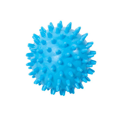 9 cm-es PVC tüskés masszírozó jóga labda trigger pont Sport Fitness kéz lábfájdalom stresszoldó izomlazító unisex Stab masszázslabda