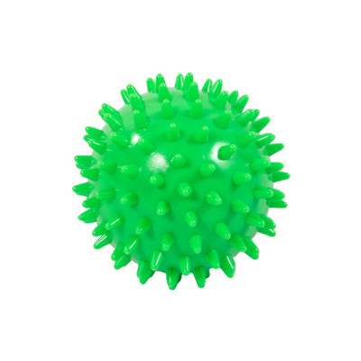 9 cm-es PVC tüskés masszírozó jóga labda trigger pont Sport Fitness kéz lábfájdalom stresszoldó izomlazító unisex Stab masszázslabda