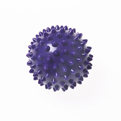 9 cm-es PVC tüskés masszírozó jóga labda trigger pont Sport Fitness kéz lábfájdalom stresszoldó izomlazító unisex Stab masszázslabda