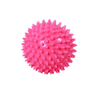 9 cm-es PVC tüskés masszírozó jóga labda trigger pont Sport Fitness kéz lábfájdalom stresszoldó izomlazító unisex Stab masszázslabda