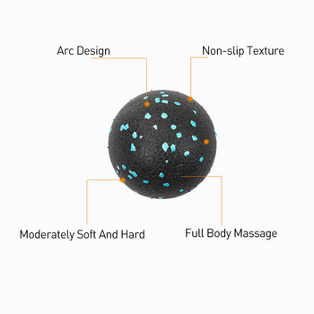 EPP Yoga Equipment Foam Block Round Small Ball Massage Therapy Βαθιά μυϊκή χαλάρωση Άσκηση Fitness για Πόδια Αυχένα μέσης