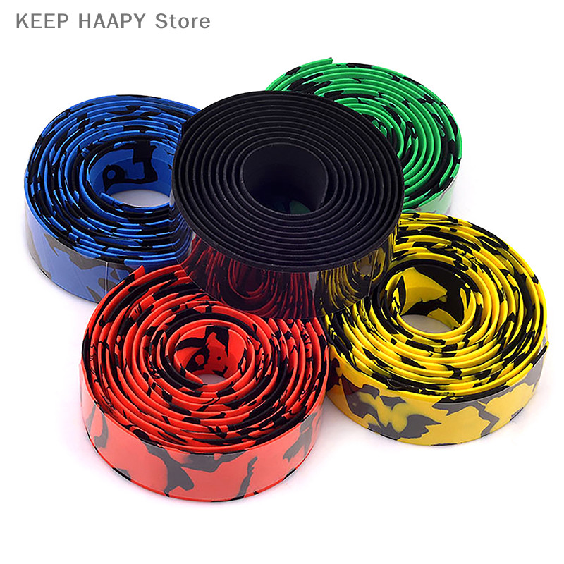 2tk 3x200cm EVA jalgratta juhtraua lint Jalgrattasõidu mägiratta käepideme rihm, helkurümbris maanteeratta rihm koos 2 tk baaripistikuga