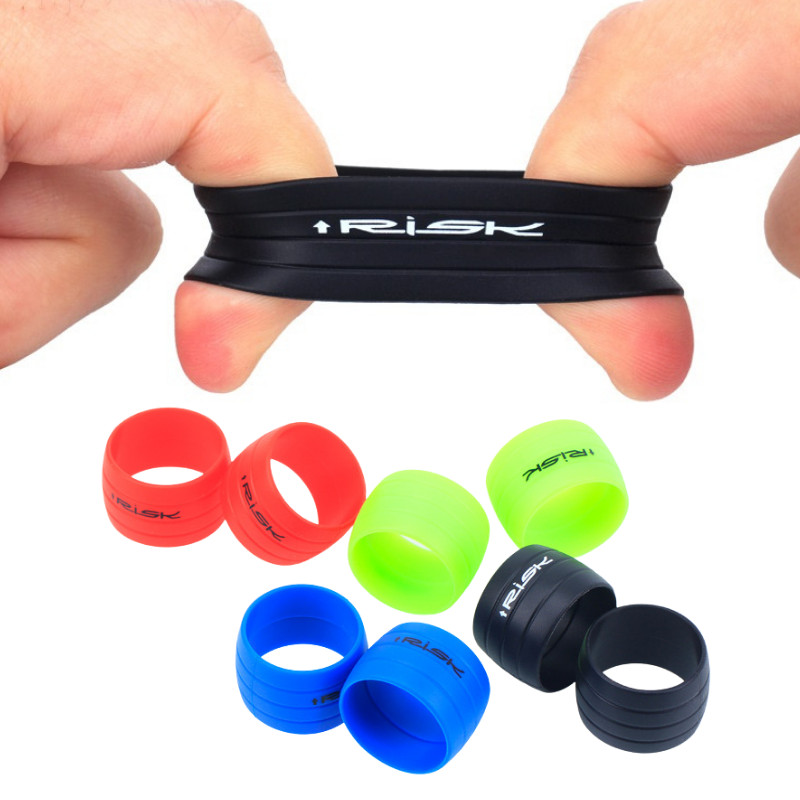 2tk silikoonist jalgratta juhtraua teippistik Fikseeritud ringtee jalgratta käigukangi käepideme kaitsekate libisemisvastased jalgrattatarvikud