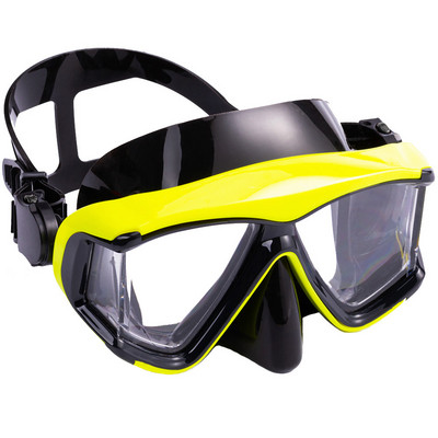 Búvármaszk Snorkel Úszószemüveg Scuba Szilikon szoknya 3 ablakos Páramentes Szivárgásgátló Széles nézet Panoráma HD felnőtt fiataloknak