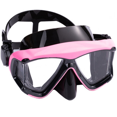 Búvármaszk Snorkel Úszószemüveg Scuba Szilikon szoknya 3 ablakos Páramentes Szivárgásgátló Széles nézet Panoráma HD felnőtt fiataloknak