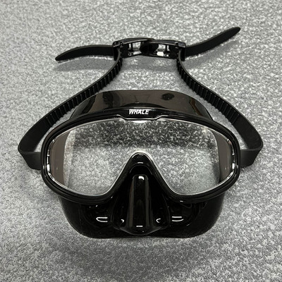 2023 Маска за гмуркане Цяло лице Прозрачни лещи против мъгла Подводна маска Очила за плуване Шнорхел Очила за гмуркане Оборудване за възрастни