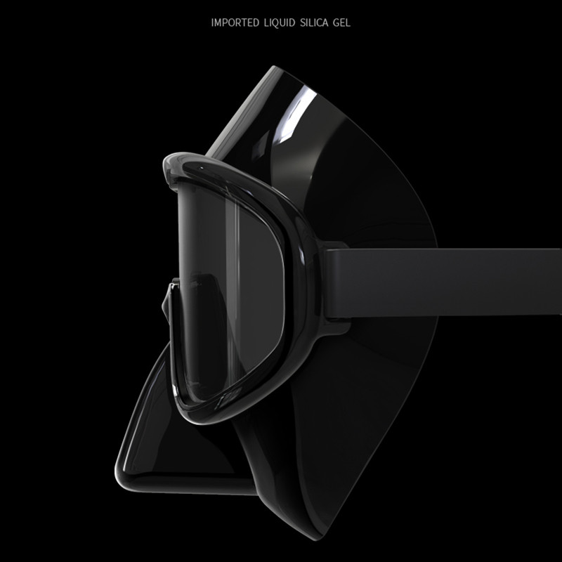 2023 Маска за гмуркане Цяло лице Прозрачни лещи против мъгла Подводна маска Очила за плуване Шнорхел Очила за гмуркане Оборудване за възрастни