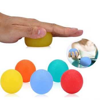 Μπάλα λαβής θεραπείας μασάζ σιλικόνης για άσκηση δύναμης δακτύλων χεριών Εξοπλισμός γυμναστικής μπάλας αποσυμπίεσης ανακούφιση από το άγχος