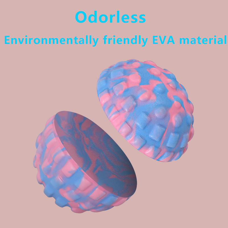 Топка за йога масаж TPE Материал Леко тяло с висока плътност Фитнес тяло Релаксация на тялото Фасция Топка с диаметър 7CM