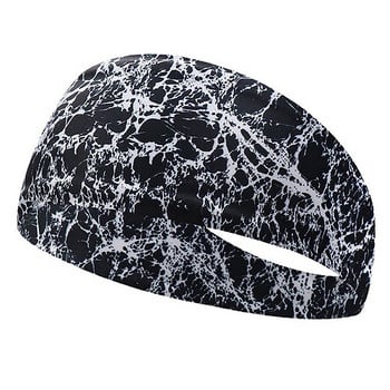 Sports Sweatband Hairband Γυναικεία Μπροστινή κεφαλή κατά του ιδρώτα Gym Fitness Sweat Guide Αντιιδρωτική ζώνη Running Headband