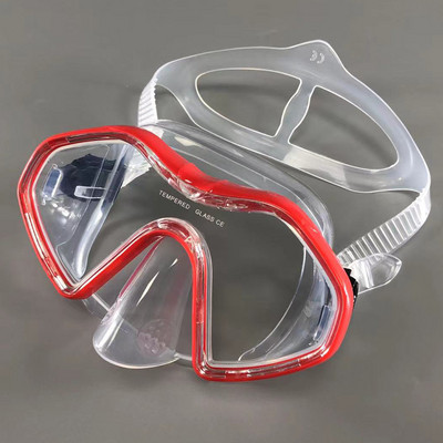 QYQ Snorkeling Scuba Diving Mask ingyenes búvárszemüveg szilikon szoknya Panorámás búvármaszk felnőtteknek Úszás Snorkeling