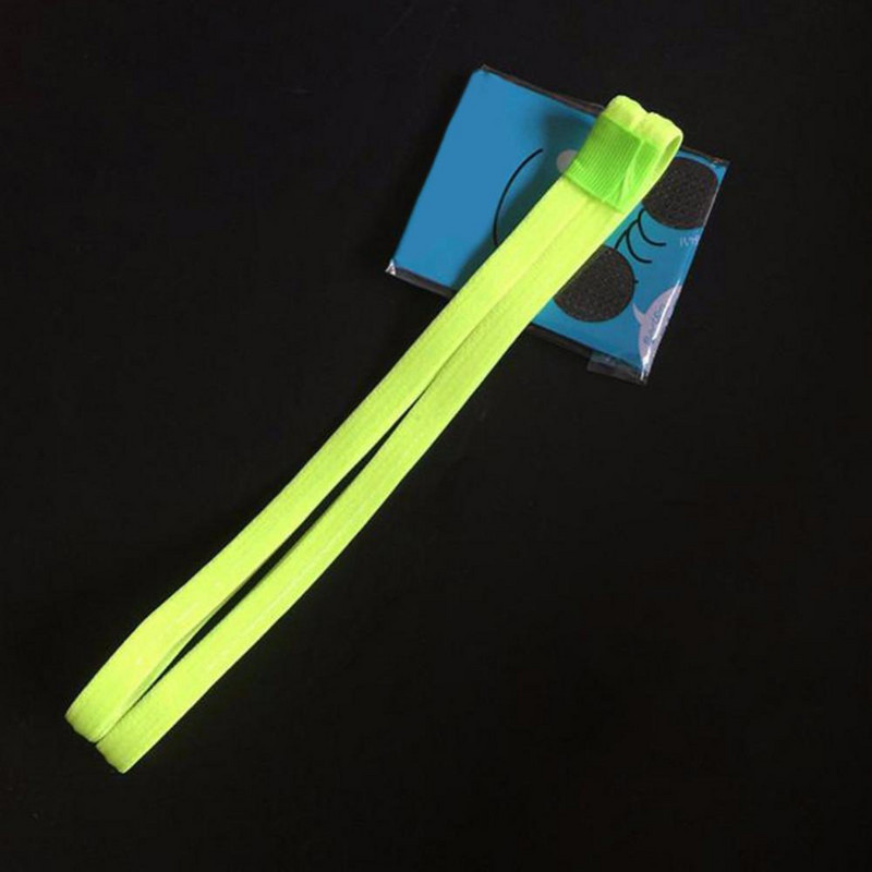 Модни жени Момиче Двойна лента Противоплъзгаща се Спортна Йога Еластична лента за глава Лента за коса Бягане Фитнес Аксесоари за коса Ленти за пот