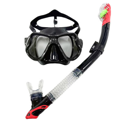 Professzionális snorkel búvármaszk és légzőcső szemüveg szemüveg búvárúszó úszó légcső készlet snorkel maszk úszófelszerelés