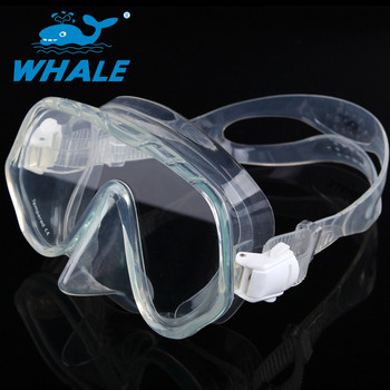 Αντιθαμβωτική μάσκα γυαλιών σιλικόνης μεγάλου πλαισίου Εξοπλισμός κολύμβησης με αναπνευστήρα για ενήλικες Υποβρύχιο αθλητικό γυαλιά κολύμβησης MK1010