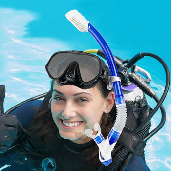 Противозамъгляваща голяма рамка Силиконова маска за очила Оборудване за гмуркане с шнорхел за възрастни Очила за подводни спортове за плуване MK1010
