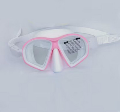 Búvármaszk Snorkeling Nimm2 Légzőcső Öltöny Férfi és Női Új nagy keretű Szilikon Arc Tükör Snorkeling Maszk Szemüvegek
