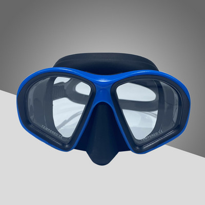 Búvármaszk Snorkeling Nimm2 Légzőcső Öltöny Férfi és Női Új nagy keretű Szilikon Arc Tükör Snorkeling Maszk Szemüvegek