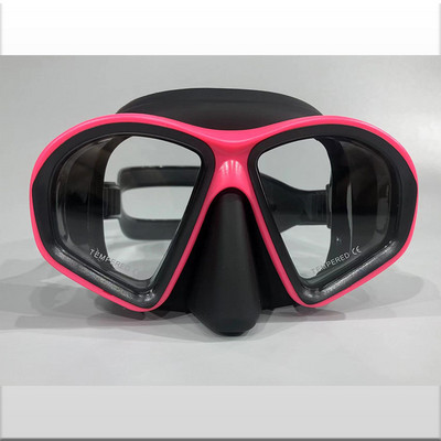 Búvármaszk Snorkeling Nimm2 Légzőcső Öltöny Férfi és Női Új nagy keretű Szilikon Arc Tükör Snorkeling Maszk Szemüvegek