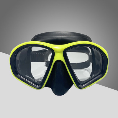 Búvármaszk Snorkeling Nimm2 Légzőcső Öltöny Férfi és Női Új nagy keretű Szilikon Arc Tükör Snorkeling Maszk Szemüvegek