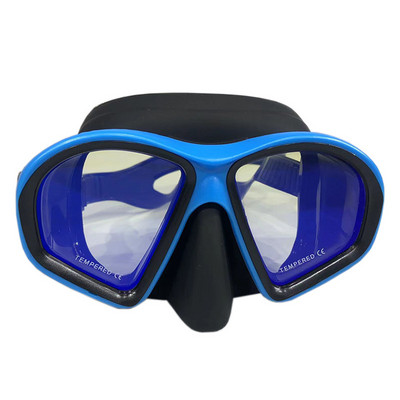 Búvármaszk Snorkeling Nimm2 Légzőcső Öltöny Férfi és Női Új nagy keretű Szilikon Arc Tükör Snorkeling Maszk Szemüvegek