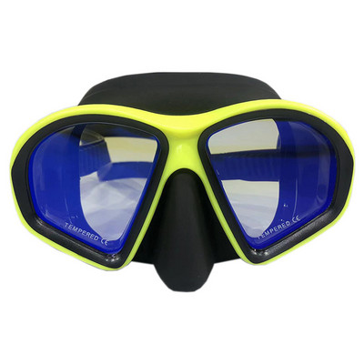 Búvármaszk Snorkeling Nimm2 Légzőcső Öltöny Férfi és Női Új nagy keretű Szilikon Arc Tükör Snorkeling Maszk Szemüvegek