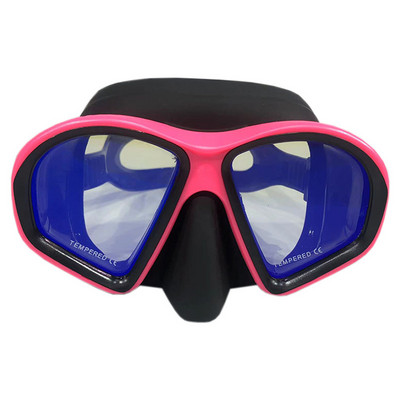 Búvármaszk Snorkeling Nimm2 Légzőcső Öltöny Férfi és Női Új nagy keretű Szilikon Arc Tükör Snorkeling Maszk Szemüvegek